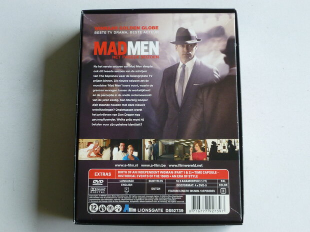 MadMen - Het Tweede Seizoen (4 DVD) special edition