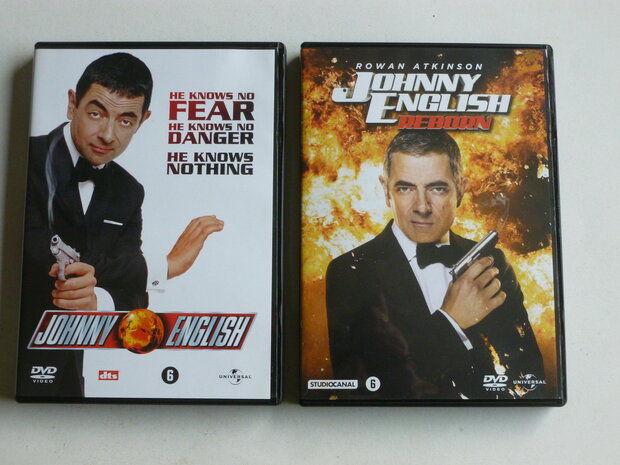 Johnny English + Johnny English  Reborn / Rowan Atkinson (2 DVD)