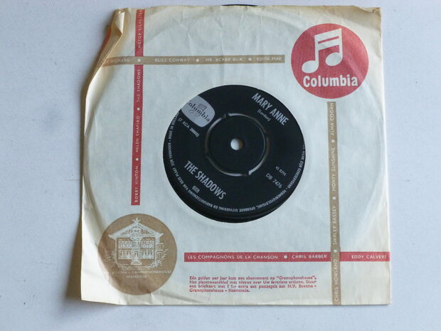 The Shadows - Mary Anne (vinyl single)