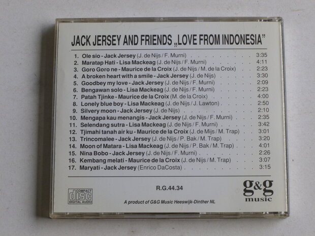 Jack Jersey and Friends - Love from Indonesia