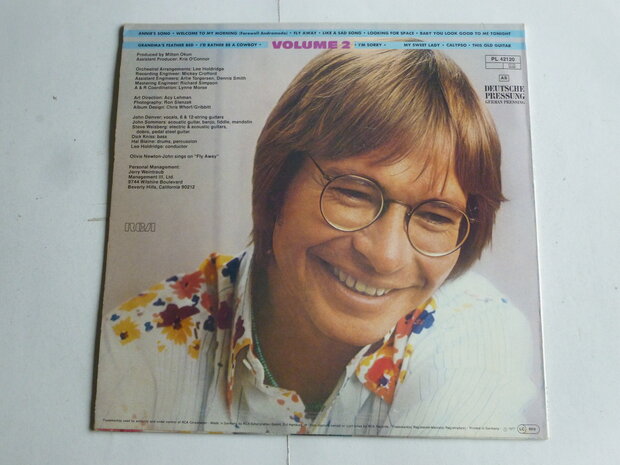 John Denver - The Best of volume 2 (LP) Germany 42120