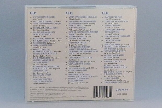 Wereldberoemde Koorwerken - Koren Top 50 (3CD Box)