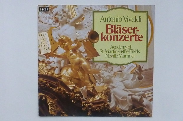 Vivaldi - Bläserkonzerte Neville Marriner (LP)