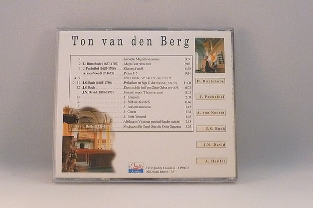 Ton van den Berg - Orgel muziek