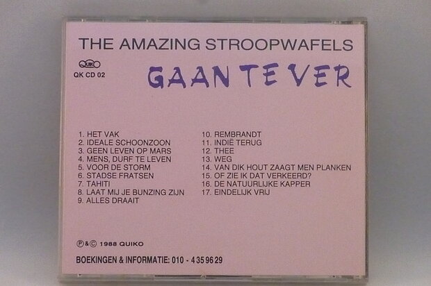 The Amazing Stroopwafels - Gaan te ver