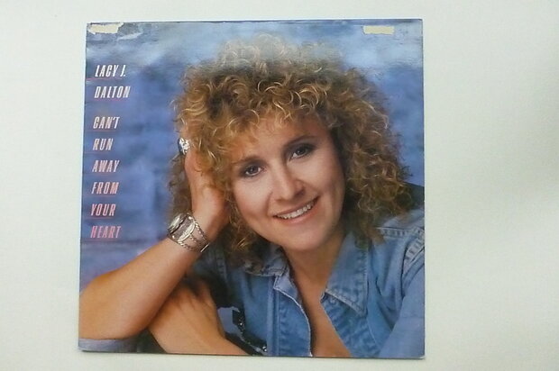 Lacy J. Dalton - Can't run away from your heart (LP)