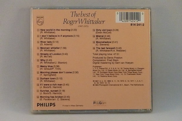 Roger Whittaker - The Best of (Philips)