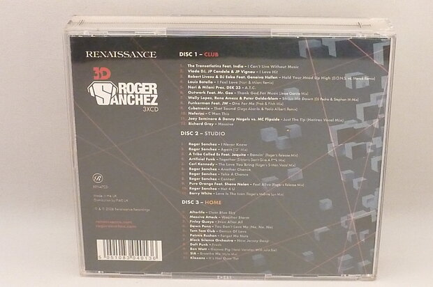 Roger Sanchez - Renaissance (3 CD Box)