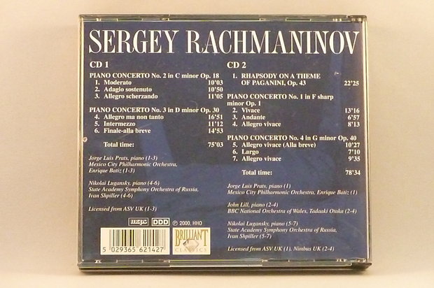 Rachmaninov - Piano Concertos (2 CD)