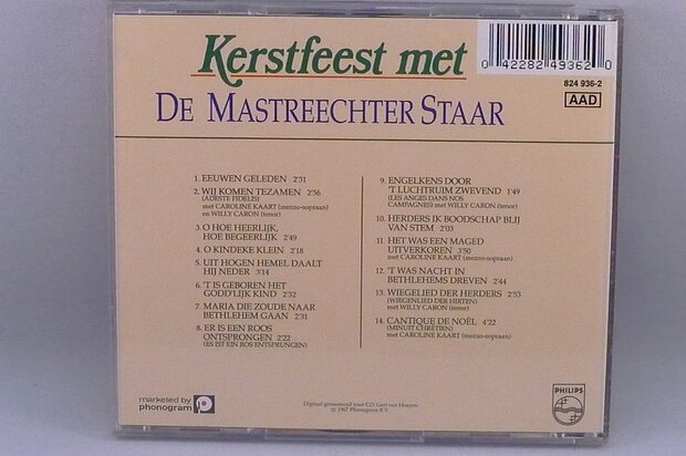 Kerstfeest met de Mastreechter Staar