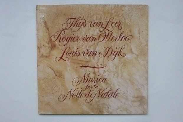 Thijs van Leer, Rogier van Otterloo, Louis van Dijk - Musica per la Notte di Natale