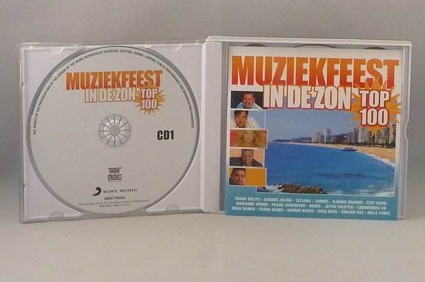 Muziekfeest in de zon Top 100 (4 CD)