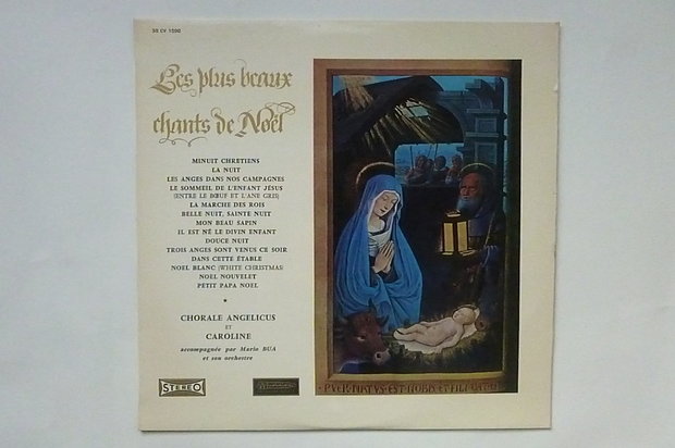 Les plus beaux chants de Noël - Chorale Angelicus et Caroline (LP)