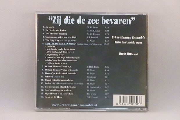 Urker Mannen Ensemble - Zij die de zee bevaren