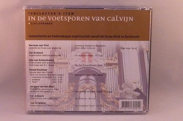 In de voetsporen van Calvijn - CD