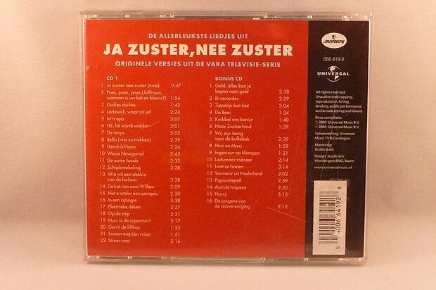 De Allerleukste liedjes uit Ja zuster, Nee zuster ( 2CD)