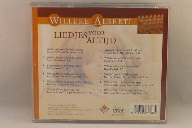 Willeke Alberti - Liedjes voor Altijd