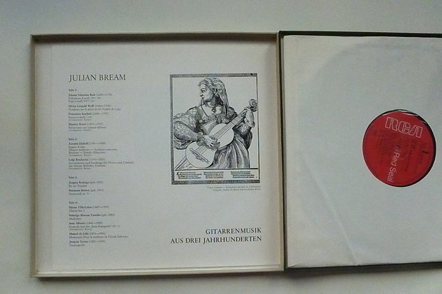 Julian Bream - Gitarrenmusik aus drei Jahrhunderten (2 LP)