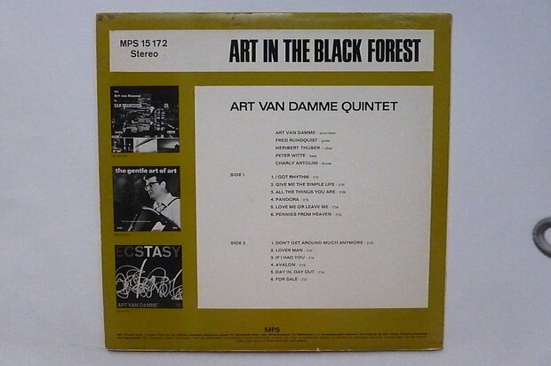 Art van Damme Quintet - Art in the Black Forest (LP)