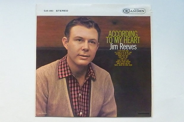 Jim Reeves - According to my Heart (LP)