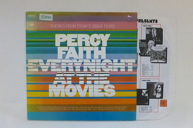 Percy Faith - Everynight at the Movies (LP)