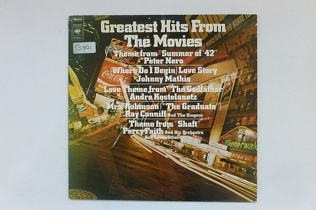 Greatest Hits from The Movies (LP)