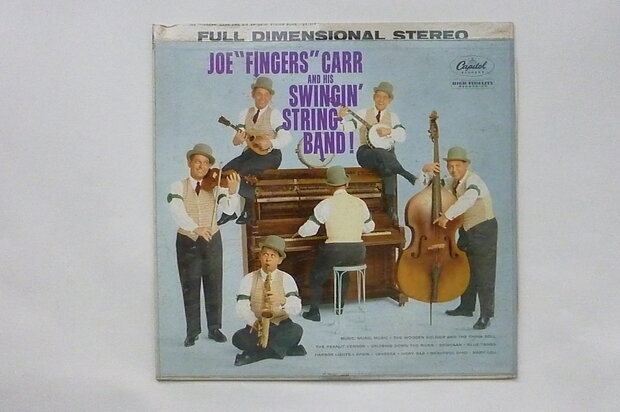 Joe Fingers Carr and his Swingin String Band (LP)