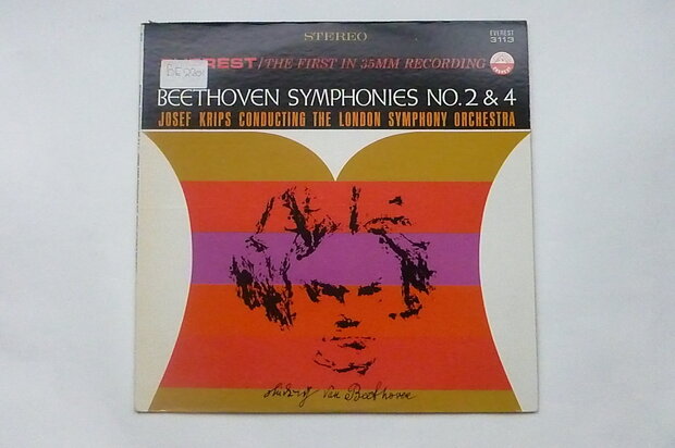 Beethoven Symphonies no.2 & 4 / Josef Krips (LP)