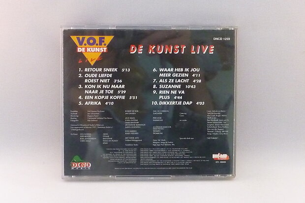 VOF De Kunst - De Kunst Live