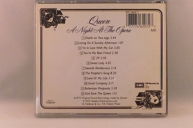 Queen - A Night At The Opera (england)