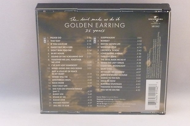 Golden Earring - The Devil made us do it / 35 Years (2 CD)