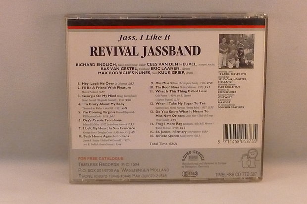 Revival Jassband - Jass, I Like It