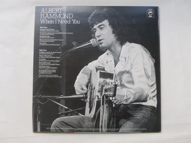 Albert Hammond - When i need you (LP)