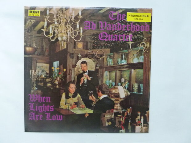 The Ad Vanderhood Quartet - When lights are low (LP)