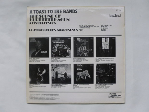 The Sound of Kurt Edelhagen - A Toast to the Bands (LP)