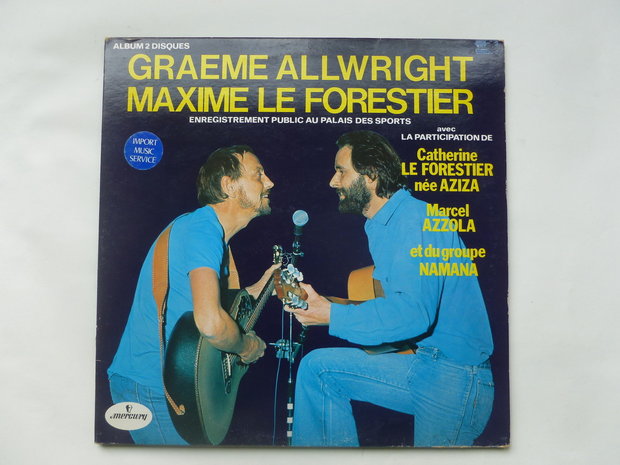 Graeme Allwright / Maxime Le Forestier - Au Palais Des Sports (2 LP)