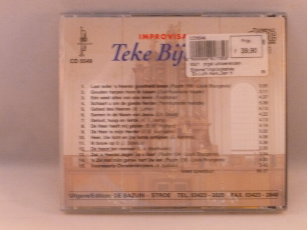 Teke Bijlsma - Improvisaties