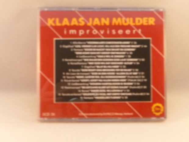 Klaas Jan Mulder - improviseert