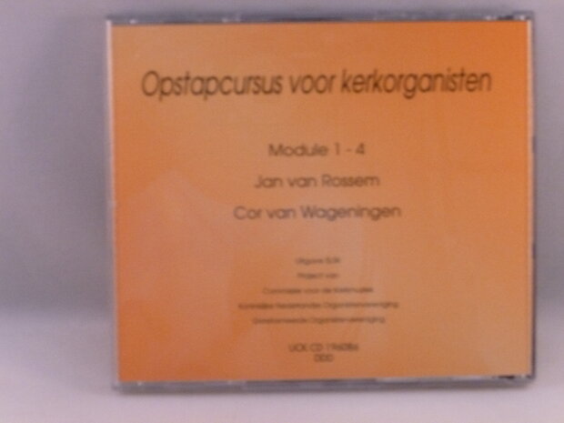 Opstapcursus voor Kerkorganisten - Module 1-4