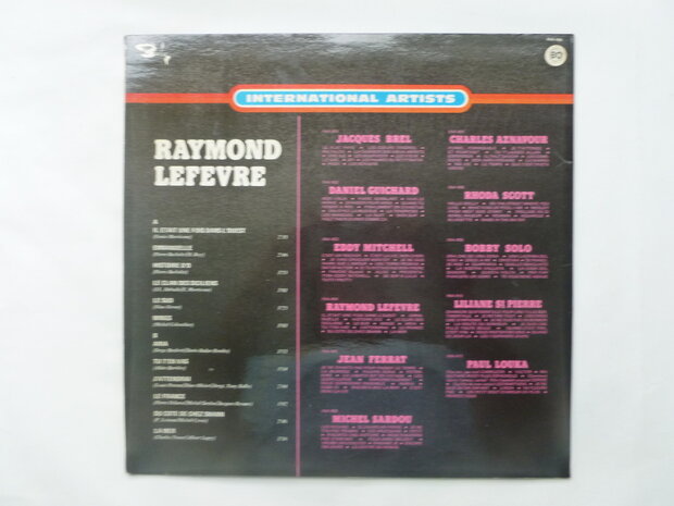 Raymond Lefevre - International Artists (LP)