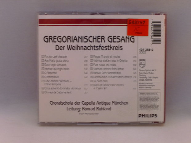 Gregorianischer Gesang - Der Weihnachtsfestkreis