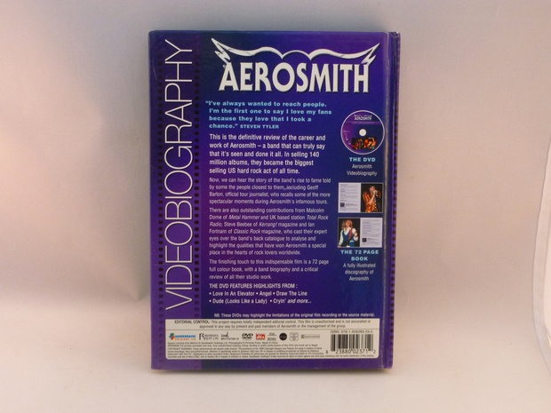 Aerosmith - Videobiography (DVD& book)