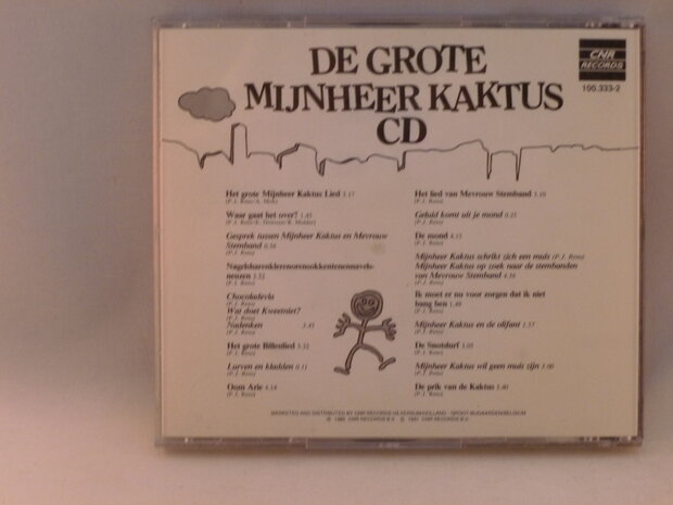 De grote Mijnheer Kaktus CD