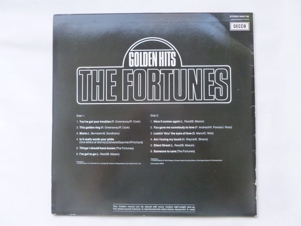 The Fortunes - Golden Hits (LP)