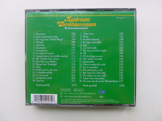 Mantovani - Wereldsuccessen / The Golden Hits (2 CD)