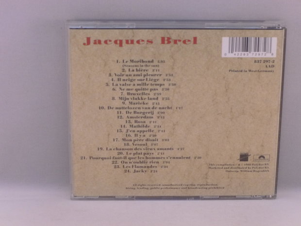 Jacques Brel - De 24 grootste successen 