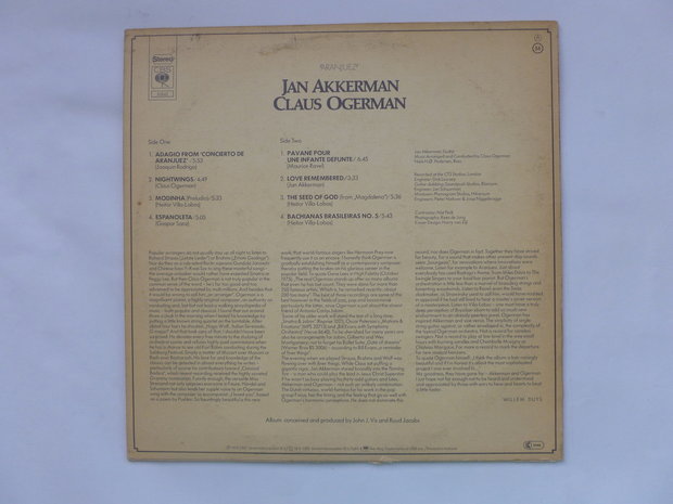 Jan Akkerman / Claus Ogerman - Aranjuez (LP)