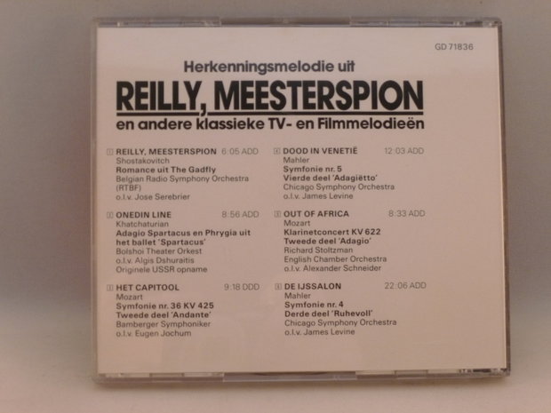 Reilly, Meesterspion en andere klassieke TV en Filmmelodieen