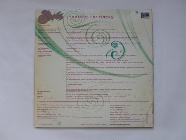 Alan Stivell - Chemins de Terre (LP)