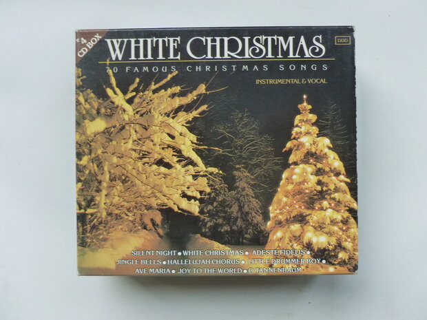 White Christmas - 70 famous Christmas Songs (4 CD Box)